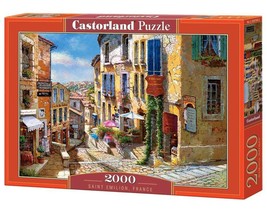2000 Piece Jigsaw Puzzle, Saint Emilion, France, Puzzle of France, village, - $62.56