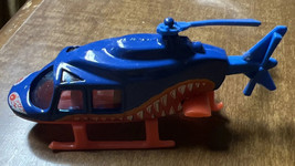 Hot Wheels Street Eaters Propper Chopper Blue Helicopter Malaysia Loose - £3.92 GBP