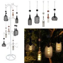 Alpine 8015847 13 in. Glass Hanging LED Bulb Outdoor Solar Decor, Assort... - $371.06