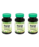 3 Bottles People’s Choice Energy 63 Tablets Guarana Green Tea Ginseng st... - $314.26 MXN