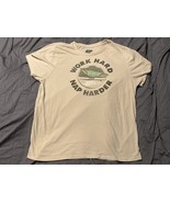 Star Wars The Mandalorian Grogu “Work Hard Nap Harder” Beige Graphic Tee XL - $16.13 CAD