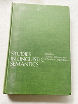 1971 hC Studies in Linguistic Semantics by Charles J. Fillmore  - $8.32