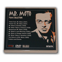 MR. MOTO FILMS COLLECTION 5 DVD-R - 9 MOVIES - 1937/1965 - £22.22 GBP
