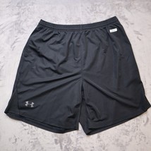 Under Armour Shorts Mens Large Black Lightweight Activewear Performance  - £15.76 GBP