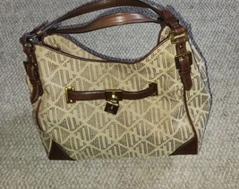 Brown RL Ralph Lauren Handbag Purse Shoulder Bag Genntly Used - $34.99
