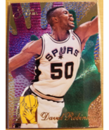 David Robinson 1994-95 Flair Rejector #6 San Antonion Spurs The Admiral - $8.00