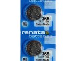 Renata 365 SR1116W Batteries - 1.55V Silver Oxide 365 Watch Battery (10 ... - £3.88 GBP+
