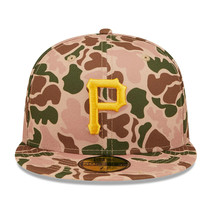 Pittsburgh Pirates 76th World Series New Era Men’s Duck Camo Fitted Hat NWT - £27.56 GBP