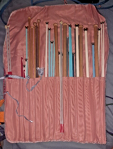 VTG LOT Knitting needles Crochet hooks  Wood Alum. Plastic - £58.57 GBP