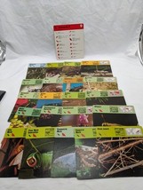 Lot Of (21) 1975 Rencontre Arthropods IV Education Cards - $19.80