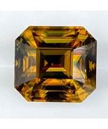 24.30 Cts Natural Bi-Color Sphene Asscher Cut Loose Gemstone Jewelry Gift - £4,713.61 GBP
