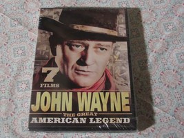 DVD   John Wayne  American Legend  7 Films    New  Sealed - £4.35 GBP