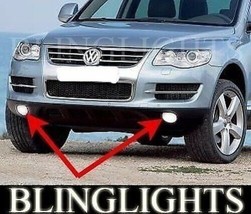 Xenon Halogen Fog Lamps Driving Light Kit For 2008-2010 Volkswagen VW Touareg - £100.58 GBP