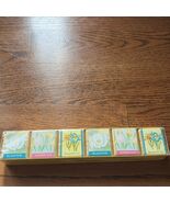 Vintage Country Floral by Ben Rickert English Bath Cubes Sealed 6wraps 1... - $27.93 CAD