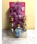 Disney Princess Christmas Holiday Tree Set Collectible 2005 Gemmy Orname... - £54.38 GBP