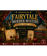 FAIRYTALE Murders Mystery dinner party Game for 8 players, Instant Downl... - $16.95