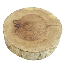 Rustic Tree Trunk Board Wooden Bark Serving Chopping Cutting Round Centr... - £14.08 GBP+