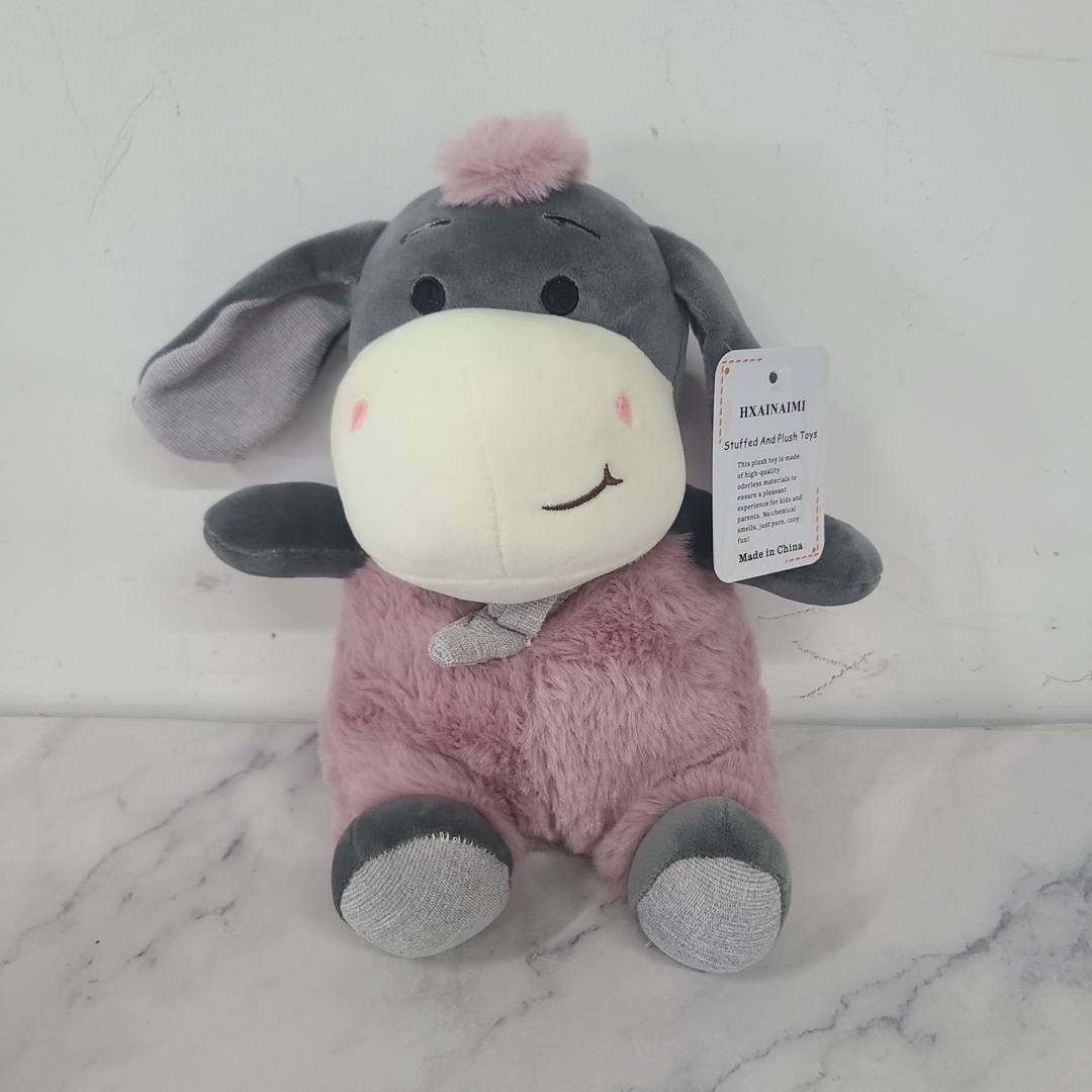 HXAINAIMI Stuffed and plush toys Cute donkey design - Safe for Kids and ... - $19.98