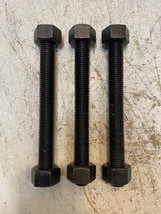 3 Qty of Ornamental Wood Ties Concrete Post &amp; Beam Bolts &amp; Nuts 1&quot; x 10&quot;... - £23.56 GBP