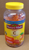 Nature Made Extra Strength Vitamin C 500mg, 180 Adult Gummies BB NOV 2024 - £23.95 GBP