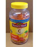 Nature Made Extra Strength Vitamin C 500mg, 180 Adult Gummies BB NOV 2024 - £23.75 GBP