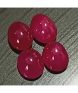 No Heat Ruby,4 Carat Size,Ruby Cabochon Set,18.45 Cttw,Burma Ruby,Myanma... - $7,522.38 CAD