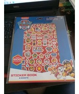 Paw Patrol Sticker Book With Over 500 Stickers - $13.65