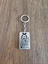 Disneyland Metal Keychain - I Love Heart My Dog - £4.74 GBP