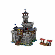 BuildMoc Medieval Fortress Model Modular Building 3028 Pieces - £178.93 GBP