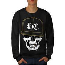 Wellcoda Skull Swag Gamer Mens Sweatshirt, Rapper Casual Pullover Jumper - £24.19 GBP+
