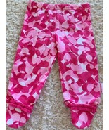 NEW Denver Broncos Football Girls Pink White Hearts Footed Pants 0-3 Months - €5,45 EUR