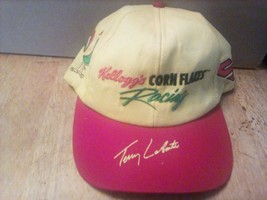 Vintage Terry Labonte #5 Kellogg&#39;s Corn Flakes NASCAR Winston Cup Racing Cap Hat - £13.11 GBP