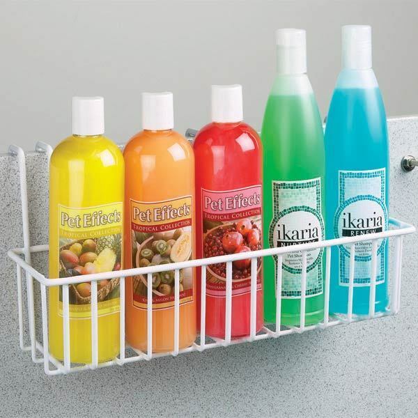 Shampoo Rack Hanging Wire Basket Professional Groomer Stylist Barber - $38.21