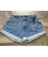 Wild Fable Blue Denim Size 0 Shorts Mom Shorts 0/25 Waist NWT “Happy” Em... - £7.37 GBP