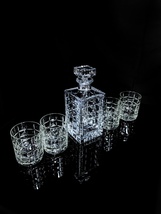 Faberge Metropolitan Crystal glasses without decanter or box image 4