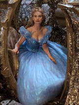 Lily James Cinderella 11x14 Glossy Photo - £11.17 GBP