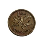 1937 Canada One Cent Penny Coin Circulated VG - €2,12 EUR