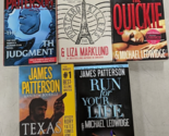 James Patterson Trade Paperback Lot Texas Ranger 9th Judgement The Quick... - £15.57 GBP