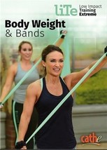 CATHE FRIEDRICH LITE SERIES BODY WEIGHT AND BANDS DVD WORKOUT NEW - $21.24