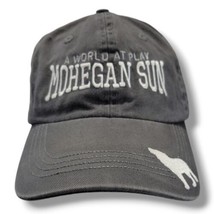 Mohegan Sun Hat Strap Back Hat A World At Play Embroidered Embroidery Un... - $32.17