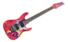 Stan Lee Doug Jones Signed Fender Silver Surfer Electric Guitar BAS - £1,915.37 GBP