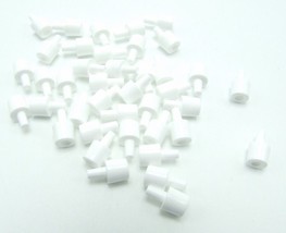 Battleship Replacement Pegs 40 White Spare Game Parts Pieces 2011 Shiny - $2.96