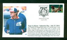 Tony La Russa 2014 Baseball Hall of Fame Induction Cachet - Chicago White Sox - £4.78 GBP