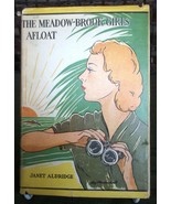 The Meadow-Brook Girls Afloat 1913 HC DJ Janet Aldridge Saalfield - $26.72