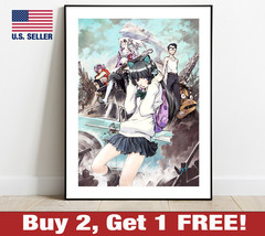 FLCL Fooly Cooly Poster 18&quot; x 24&quot; Print Anime Wall Art Decor 5 - £10.60 GBP