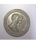 Prince of Wales &amp; Princess Alexandra Marriage Medal 1863 Shows Wear - £5.93 GBP