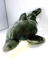 Sea World SeaWorld Busch Gardens Dolphin Plush Stuffed Animal 15” Ocean Marine - £15.63 GBP