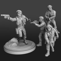 Star Wars Legion Cassian Andor and K-2SO 3d printed (Proxy Models) - $9.49