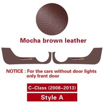 SRXTZM Newest Car Interior Door Anti Kick Mat Protective Pad Sticker Accessories - £133.47 GBP