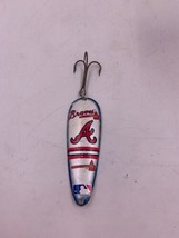 Atlanta Braves FISHING LURE Spoon Lure Needs Cleaned - $11.29